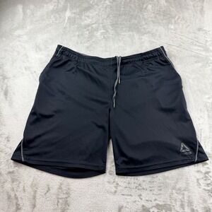 Reebok Men's S Small Athletic Training Gym Shorts Black 3RSMH11278